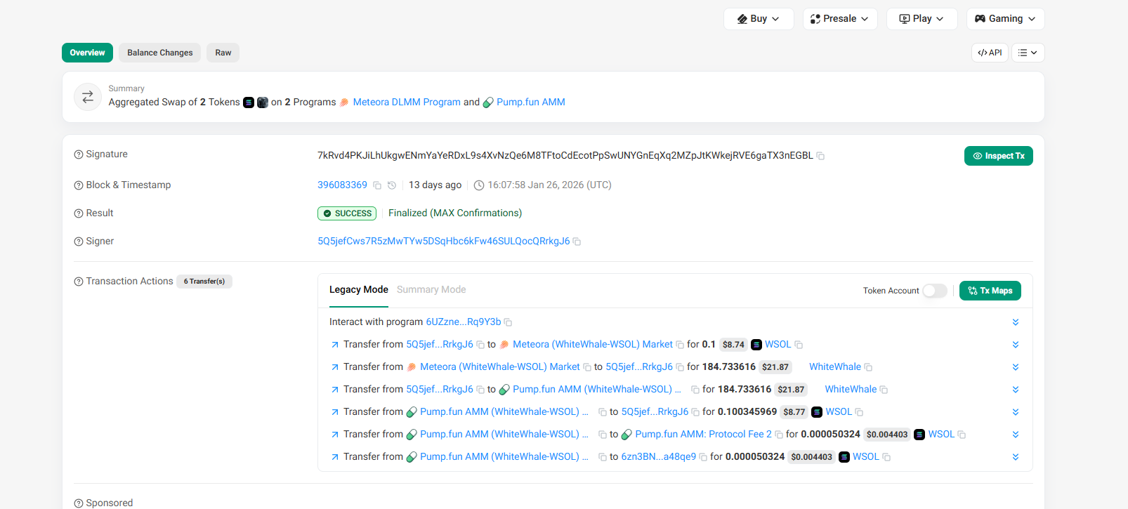 Arbitrage testing results